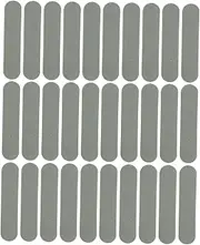 DOITOOL 50pcs Silver Rubbing Stick Polish Buffing Bar for Jewelry Sticks Sterling Silver Maintenance Tools Nail Care Supplies