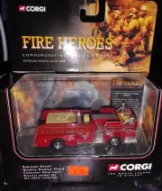 2001 Corgi - Fire Heroes - American LA France - Bethpage Fire Department Vehicle