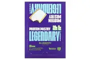 Legendary Foods, Protein Pastry, Blueberry, 10 Pack, 2.2 oz (61 g) Each