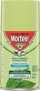 Mortein NaturGard Multi-Insect Automatic Refill Fragrance Free 152g