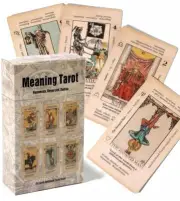 Tarot Card Beginner Tarot Meaning Keyword Antiqued Deck Learn Tarot 78 Cards