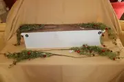 4 'ICED" RED JINGLE BELL CHRISTMAS Holiday PICKS SPRAYS Valerie Parr Hill