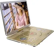 18-in Mobile DVD Player, EVD Player, Home Portable CD Mini TV Player, High-Definition Eye Protection Screen, Can Be Rotated 270 Degrees