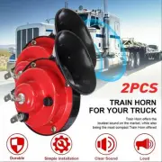 12V 300DB Train Super Horn Fit SUV RV Car Boat Trucks Motorcycles Speaker Treble (for: Honda Civic)