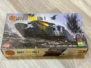 Airfix 01315 1:72 Model Kit WWI Tank Mk1 New Old Stock