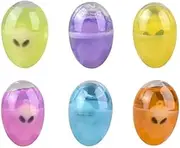 Putty Egg, Two Tone, Glow in The Dark, Alien, Glitter, Great for Stocking Stuffers or Party Favors (Glow in The Dark Alien)