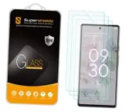 (3 Pack) Designed for Google Pixel 6a Tempered Glass Screen Protector, Anti