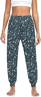 [Joisal] Music Note Musical Symbol Womens Joggers Sweatpants S-XXL