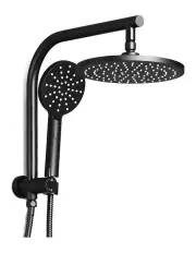 [Cefito] 9 Inch Handheld Round High Pressure Rain Shower Head Set Black