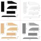 Threshold Bars Kit For Ecovacs Narwal Roborock Sweeping Robot Threshold Strip