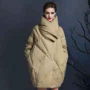 Winter Thickened Down Jacket Women's Loose White Duck Down Fashion Warm Jackets