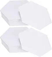 uxcell 200 Count Hexagon English Paper Piecing Templates, 1.5-Inch, Quilting Supplies