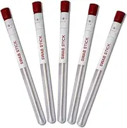 Plastic Sterilized Swab Sticks in Plastic Tubes (Pack of 500 Pieces)