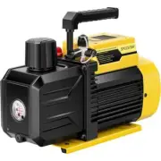 3/4 HP 7.2 CFM 110-Volt Dual Stage Rotary Vane HVAC Air Vacuum Pump with 2 Oil