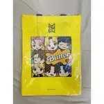 【全新】BTS防彈少年團韓國BINGGRAE Q版香蕉牛奶TINYTAN購物袋手提袋