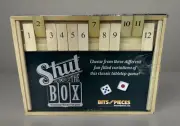Shut The Box Dice Game - COMPLETE - Bits & Pieces - #43392 New In Box
