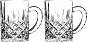 qwmvhfg， Personalised Pint Glass,Beer Cup Heavy Large Beer Glasses with Handle - 15 Ounce Glass Steins Classic Beer Mug Glasses Set