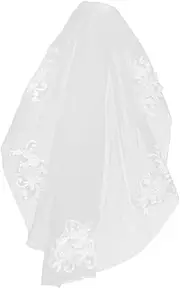 [NIYANGLE] Veil Bride from Mother of Bride Wedding Hair Bridal Wedding for Bride Polyester White