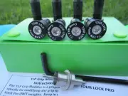 Tour Lock 8-Counter Balance Wt. (Black-14g) for Iron set/Wedge w/Tools &Manual