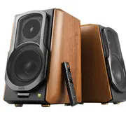 Edifier 120W Bluetooth Studio Speakers Active Bookshelf Brown S1000mkii