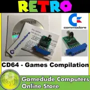 CD64 CD 64 Interface 1st Edition with Games Pack on CD for the Commodore64 [03]