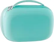 Wearable Breast Pumps Carrying Bag, Hard Shell Case with Removable Tray, Watertight Breast Pump Storage Bag Compatible with Most of Wearable Breast Pumps, Holds 2 Pumps, Blue
