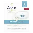 Dove Care & Protect Antibacterial Bar Soap, 3.75oz Each 2 Bars