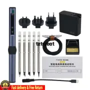HS-01 Advanced Version Smart Soldering Iron w/ 6 Iron Tips&65W for FNIRSI