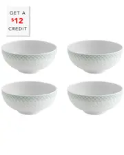Vista Alegre Venezia Soup Bowls (Set Of 4) with $12 Credit