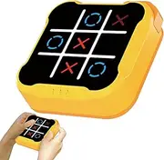 Tic-Tac-Toe Board Game - Educational Chessboard - Chess Board, Board Games, Chess Board Game, Chess Set Portable for Adults, Kids