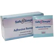 SAFE N SIMPLE ADHESIVE REMOVER WIPES X4 BOXES NEW/SEALED OSTOMY CARE #SNS00650