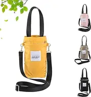 Qudai Water Bottle Pouch with Strap, Qudai Outdoor Multifunctional Bag, Qudai Bottle Bags, Qudai Water Bottle Bag, Summer Best Water Bottle Holder Out Multifunctional Bag (C)