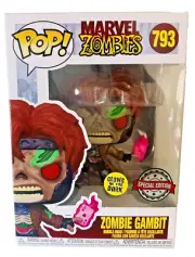 Zombie Gambit Glow SE 793 Funko Pop Vinyl New in Mint Box + Protector