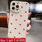 Little Red Heart Phone Case For Apple iPhone 16 15 14 13 12 11 8 7 XS/XR Pro Max