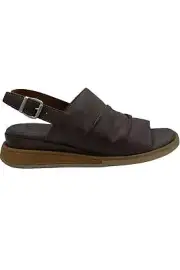 Miz Mooz Leather Backstrap Sandals Cornwall Graphite