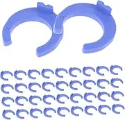 SEWACC Water Purifier Connector Accessories 200pcs Plastic Locking Clips Filter System Clamps Easy to Install Remove