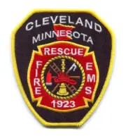 Cleveland Fire Rescue Department Patch Minnesota MN