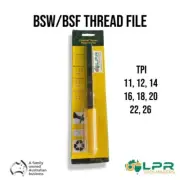 BSW/BSF Thread File Restorer 8 Sizes 11-12-14-16-18-20-22-26 TPI (With handle)