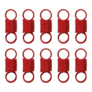 20Pcs Beads clamp Mini Spring Clamps Bead Jewelry End Clasps, Red