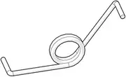 Dai-ichi Seiko Spring Silver (repair replacement parts for bulge catches, Compatible Models: Bulge Catch No. 1, Bulge Catch No.6, Bulge Catch No.7)