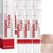Whitening Freckle Cream, Dark Spot Correcting Glow Serum, Dark Spot Corrector for Face, Niacinamide Brighten Skin Tone, Anti-Wrinkle Moisturizing (6Pcs)