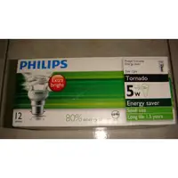 在飛比找蝦皮購物優惠-PHILIPS 飛利浦 5W Tornado 超亮型迷你螺旋