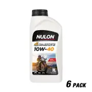 6 x Nulon Full Synthetic 10W-40 Motorcycle 4 Stroke Engine Oil 1L FSMC10W40-1