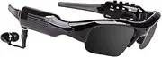 UOOD Wireless Bluetooth Audio Sunglasses, Mini DV Video Recorder Bluetooth Headphone Handsfree Driving Glasses, Polarized Glasses Lenses (Color : Without Memory)
