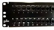 TXM CAT6 48-Port Patch / Feed Thru Panel Unshielded / 2RU / 19" - MFG Warranty