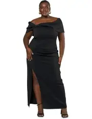 [Pink Dusk] Damn Fine Maxi Dress in Black