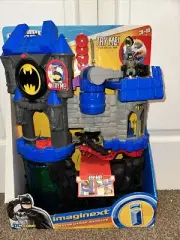 Imaginext DC Super Friends Batman Toy Wayne Manor Batcave Playset with Batman...