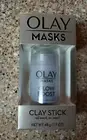 Olay Clay Stick Glow Boost Face Mask White Charcoal Facial Cleanser - 1.7oz