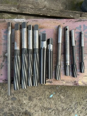 11 Pc Miscellaneous HSS Reamers