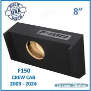 2009-2024 Crew Cab 8" Single Speaker Box Subwoofer Enclosure Sub Box